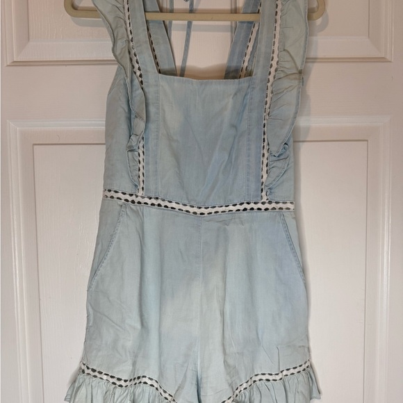 BCBG Ruffle Romper - Picture 2 of 3